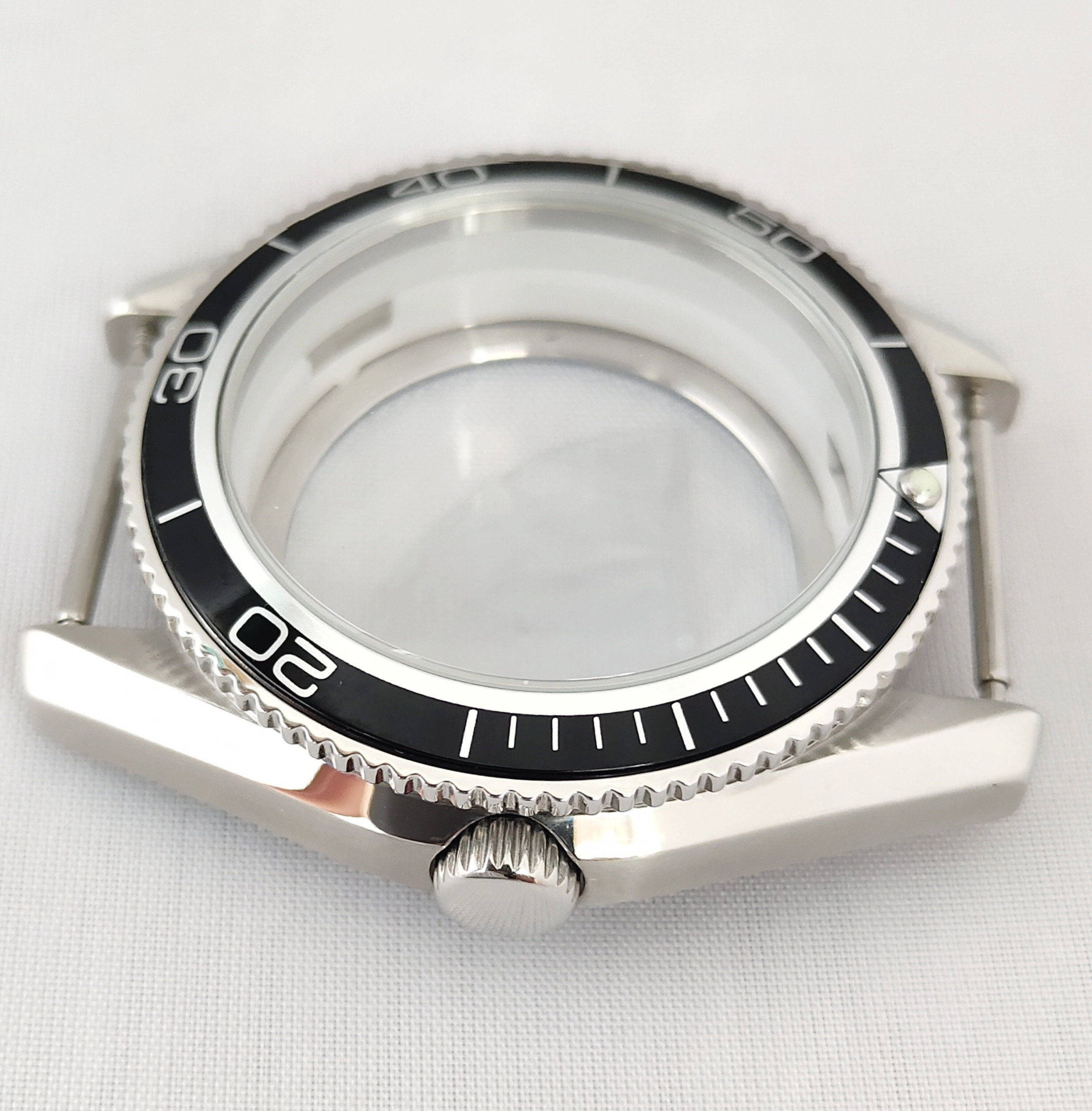 922 steel watch case set for Japan Miyota 8215 movement Alpha